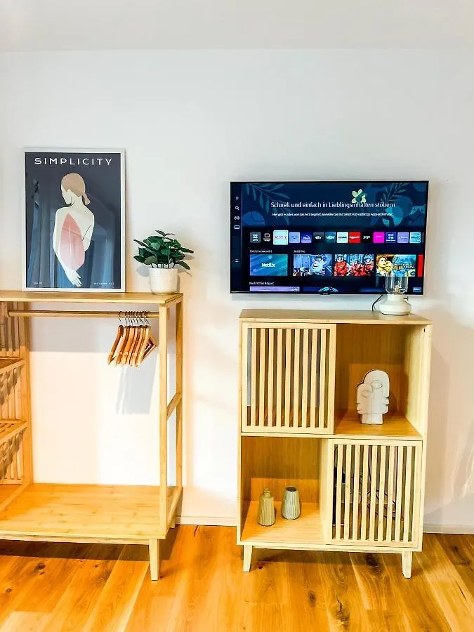 Sunset Club - Studio Kueche - Balkon - Parken Memmingen Apartment