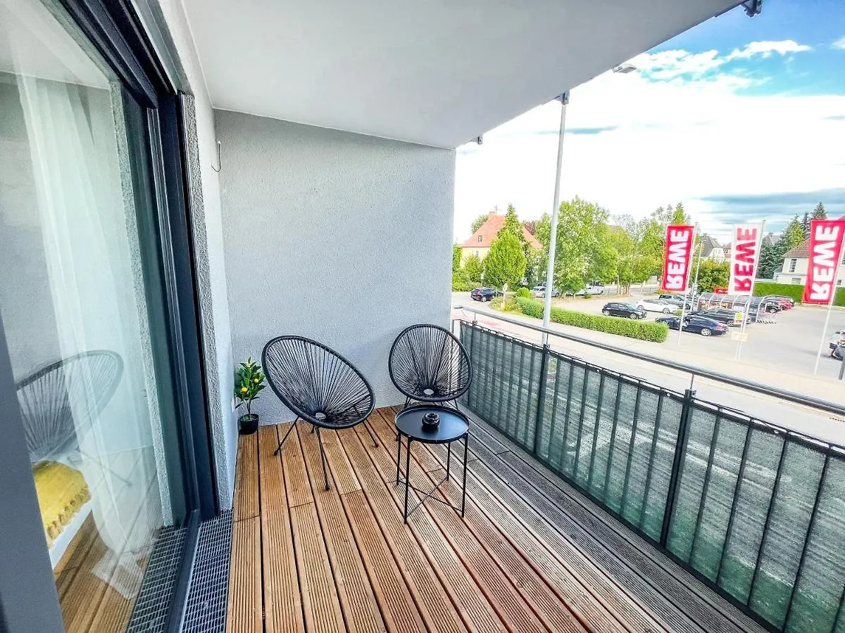 Sunset Club - Studio Kueche - Balkon - Parken Memmingen